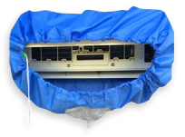 A/C cleaning cover